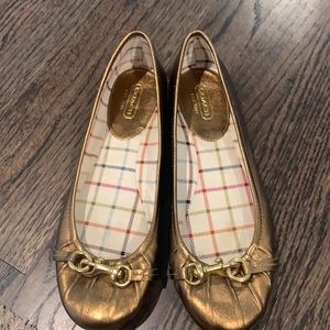 Coach ballet flats